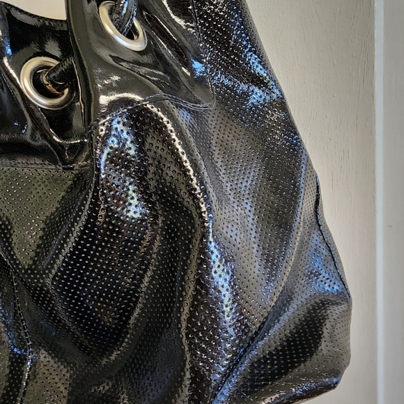 Roberta Gandolfi patent black bag - Picture 4 of 16